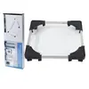 Estante de Almacenamiento Telescópico Estante de Almacenamiento para Lavadora Base Móvil para Lavadora Automática Base Telescópica para Lavadora