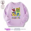 Sudadera para Niños Numberblocks Estilo Primavera y Otoño Camiseta Básica Infantil Atuendo Estiloso Versión Coreana