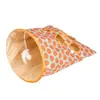 Anillo Juguete para Gato Papel Túnel para Gato Gatito Automasaje Bolsita de Taladro para Gato Ratón de Voz Canal de Rodillo Suministros para Mascotas