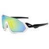 Óculos de sol esportivos novos transfronteiriços atacado 9317 lente colorida para atividades ao ar livre homens e mulheres óculos de sol para ciclismo óculos de sol de policarbonato