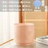 Promoção de Liquidação de Vasos de Cerâmica Novos Design Simples Grande para Orquídeas Phalaenopsis com Prato Vasos Criativos para Plantas Vasos de Flores