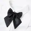 Gravatas Borboleta Lisas com Gola Camisa Feminina Profissional Roupa de Trabalho Gola de Camisa Coreana Preto Vinho Tinto Azul Marinho JK Banco Faculdade Departamento Japonês