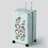 Maleta de Viagem Pequena Exquisita 20 polegadas Estilosa Nova Modelo Esportivo Maleta com Senha para Estudante Versão Espessa de Grande Capacidade