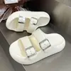 Nuevas Pantuflas de Suela Gruesa para Verano 2026, Moda de Gama Alta en EVA, Suela Suave Antideslizantes Resistentes al Desgaste, Pantuflas y Sandalias para el Hogar