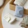 Portatarjetas de Capas Múltiples con Diseño de Puntos y Estrellas, Portatarjetas Portátil para Auriculares y Tarjeta de Identificación para Viajar, Mini Billetera Multifuncional para Monedas