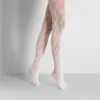Medias Blancas de Encaje Lolita de Seda Medias Negras de Red Estilo Japonés para Niños Lindas JK Medias Finas Negras