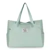 Bolsa de Tote Grande Capacidad Estilo Coreano Transfronteriza Bolso de Hombro Bolso de Mano Tela Oxford Bolsa para Viajes Diarios Bolso Casual para Mujer Bolsa de Tela Impermeable