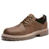 Outono Novos Sapatos Masculinos Moda Britânica Sapatos Workwear Sapatos Sociais Masculinos da Moda Sapatos Casuais Sapatos de Couro com Dedão Grande Sapatos Tamanho Grande Comércio Exterior