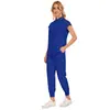 Roupas de Trabalho Hospitalares Elásticas de Secagem Rápida para Dentista Oral UTI Roupas para Lavar as Mãos Verão Finas Roupas para Lavar as Mãos em Estoque