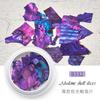Joyería japonesa para uñas, piezas de concha, piezas ultrafinas de abulón grande, fragmentos coloridos, parche decorativo para uñas, color mágico DIY