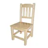 Taburete Pequeño, Taburete Bajo de Madera Maciza con Respaldo, Silla Infantil, Banco Pequeño, Taburete de Madera, Taburete de Jardín de Infancia, Taburete para Lavar Pies, Uso Doméstico para Adultos