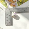Patch de Resina de Cabeça de Coelho Miffy Fofo, Brincos de Tarraxa, Decorações para Unhas, Laços de Cabelo, Coelhinho Branco Cola Cremosa Peças de Acessórios DIY