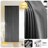 Cortinas para Dormitorio con Oscurecimiento Total, Nuevo Estilo 2025, Algodón y Lino, Estilo Crema, Lujo Ligero, Sensación de Alta Gama, Aislamiento Térmico, Tela Protectora Solar para la Sala de Estar