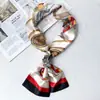 Bufanda fina de verano para celebridades de internet, protección solar, moda estilo coreano estilo ins bufanda estilo occidental bai combinación cinta protectora para el cuello