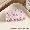 Presilha de Cabelo Nova Estilo Coreano Rosa Suave Floral em Estoque com um Toque Doce e Delicado de Alta Qualidade para Penteados Semi-Presos