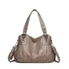 Bolso de Mano Retro para Mujer Bolso Cruzado de un Solo Hombro 2026 Nueva Moda Gran Capacidad Piel Suave Bolso para Mamá Transfronterizo