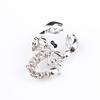 2024 principios de primavera nuevo europeo y americano más vendido fresco moda coreana aleación diamante pinza grande escorpión broche pecho
