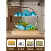 Mil Milhas de Rios e Montanhas Lâmpada de Pintura em Areia Ornamento para Sala de Estar Mesa de Trabalho Atmosfera Doméstica Presente de Aniversário de Namorada Festival do Meio Outono