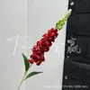 Flores Artificiales de Delphinium y Jacinto de un Solo Tallo para Arreglos de Piso de Boda, Decoración de Salón de Bodas, Decoración del Hogar, Comercio Exterior, Fabricante Transfronterizo al por Mayor