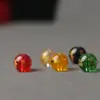 Popular Pulsera de Joyería Hecha a Mano DIY de Cinco Colores Dorado Estampado Rojo, Negro, Verde, Amarillo y Blanco Accesorios Cuentas Sueltas para Hombres y Mujeres Cuentas de la Fortuna