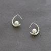 Nuevos Aretes de Perlas 2024, Femeninos, Lujo Accesible, Diseño Nicho, Alta Gama, Compactos, Exquisitos, Ganchos para Oreja Simples y Versátiles