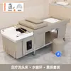 Cama de Masaje Estilo Tailandés Transfronteriza, Spa de Pies, Cama de Lavado de Cabello para Salones de Belleza, Terapia Capilar Especializada, Circulación de Agua, Vaporización y Remojo de Pies Todo en Uno, Venta al por Mayor de Fábrica
