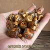 Acessórios para Pingente de Agata Dzi de Xizang Atacado Chaveiro DIY Estrela e Lua Acessórios Bodhi Dzi de Três Olhos Contas Soltas