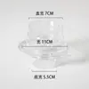 Caixa de Embalagem para Cupcake Transparente Peça Única/Duas Peças Caixa para Sobremesa Cup Cake Caixa de Embalagem para Muffin