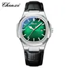 Chenxi Transfronterizo Más Vendido Reloj de Correa de Acero Pareja Luminoso Resistente al Agua Simple Moda Calendario de Negocios Reloj de Cuarzo para Hombre y Mujer