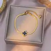Pulsera Nueva de Moda de Acero de Titanio para Viajeros para Mujer, Joyería de Mano de Lujo Ligero, Pulseras Coreanas de Alta Gama para Parejas, Colección de Pulseras para Mujer