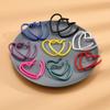 Aretes Estilo Coreano Dulce Estilo Chica Universitaria Color Caramelo Estrella de Cinco Puntas Moda Exagerada Temperamento Aretes Chica Dopamina