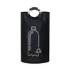 Bolsa de Reciclaje para Botellas de Bebidas Populares Transfronteriza Tela Oxford Asa de Aluminio Bolsa de Almacenamiento Plegable Cubo de Reciclaje Doméstico Amazon