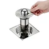 Filtro de Drenaje de Suspensión de Agua para Baño Doméstico, Núcleo de Drenaje Profundo Anti-Olor y Anti-Cabello para Alcantarilla de Baño