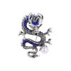 Broche de dragón chino para hombre y mujer de alta gama moda nacional año del dragón del Zodíaco pin elegante ramillete de perlas accesorios para abrigo de traje