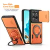 Adecuado para Funda de Teléfono con Ventana Deslizante Moto G77, Soporte para Motorola G67, G56 Anti-Caídas, Cubierta Protectora G15