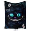 Manta de Franela con Patrón de Estampado de Gato Soñador de Venta Caliente Transfronteriza Manta Gruesa de Doble Capa Manta para Siesta Manta para Aire Acondicionado Se Puede Personalizar Según Dibujos