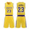 Conjunto de Uniforme de Baloncesto Jersey Kobe Bryant No. 24 Lakers Lebron James No. 23 Uniformes de Equipo Impresos para Niños, Hombres y Mujeres, de Secado Rápido