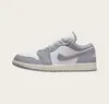 Zapatos Putian transfronterizos comercio exterior al por mayor zapatillas deportivas casuales versátiles de moda Jordan 1 para parejas, AJ1 de caña baja, zapatillas de panda para hombre y mujer