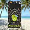 Toalla de Playa con Estampado de Perro Pudín de Sanrio, Absorbente de Agua, Secado Rápido, Fibra Ultrafina, Toalla de Baño para Vacaciones, Directo de Fábrica