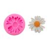 Lótus Rosa Peônia Margarida Narciso Hortênsia DIY Bolo de Chocolate Molde de Silicone Assar Forma Criativa