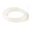 Pulsera de jade blanco translúcido de luz de luna, pulsera de calcedonia estilo hada para mujer, nuevo modelo 2026, regalo para novia en el Festival Qixi