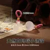Colección de Vainas de Loto Natural Accesorios para Pulseras DIY Cristal de Jade Ágata Arena Vaina de Loto Pequeñas Gotas Al Por Mayor