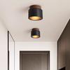 Luminária de Teto de Corredor de Personalidade Simples Nórdica Pedra Buraco Negro Minimalista Preto Corredor Casa Casa Meio Antigo Lâmpadas de Varanda