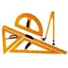 Set de Triángulos Magnéticos Grandes Compás Transportador Regla Triángulo Magnética Especial para Dibujo Matemático