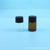 Em estoque 5ml10ML frasco de vidro marrom transparente para amostra frasco conta-gotas rafting engarrafamento de óleo essencial atacado