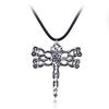 Suministro transfronterizo AliExpress Personalidad Retro Campo de batalla antiguo Legendario Colgante de joyería Collar de cardo escocés nórdico
