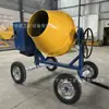 Zhongyu Supplies Betoneira Pequena, Argamassa de Cimento, Misturador de Tambor a Diesel 350L500L