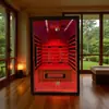Sala de Sauna, Sala de Vapor, Sala de Ondas de Luz para Uso Doméstico, Sala de Sauna Externa com Espectro de Infravermelho Distante, Sala de Vapor Úmido e Seco, Cabine de Bem-Estar