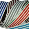 Bolsa de lona de sarja de algodão poliéster alça de ombro colorida alça de 3,8 CM cor da alça