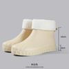 Novas galochas femininas curtas Botas da moda para usar nas quatro estações galochas de pvc impermeáveis antiderrapantes resistentes ao desgaste para sair para o trabalho